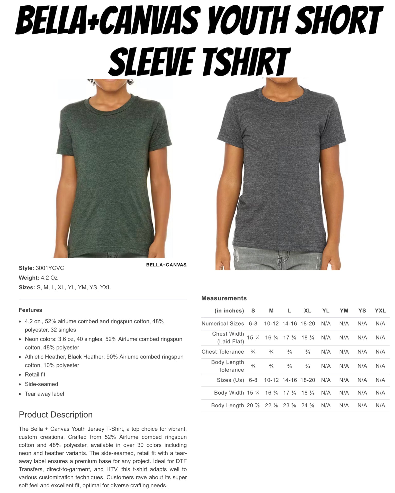 Bella+ Canvas T-Shirt