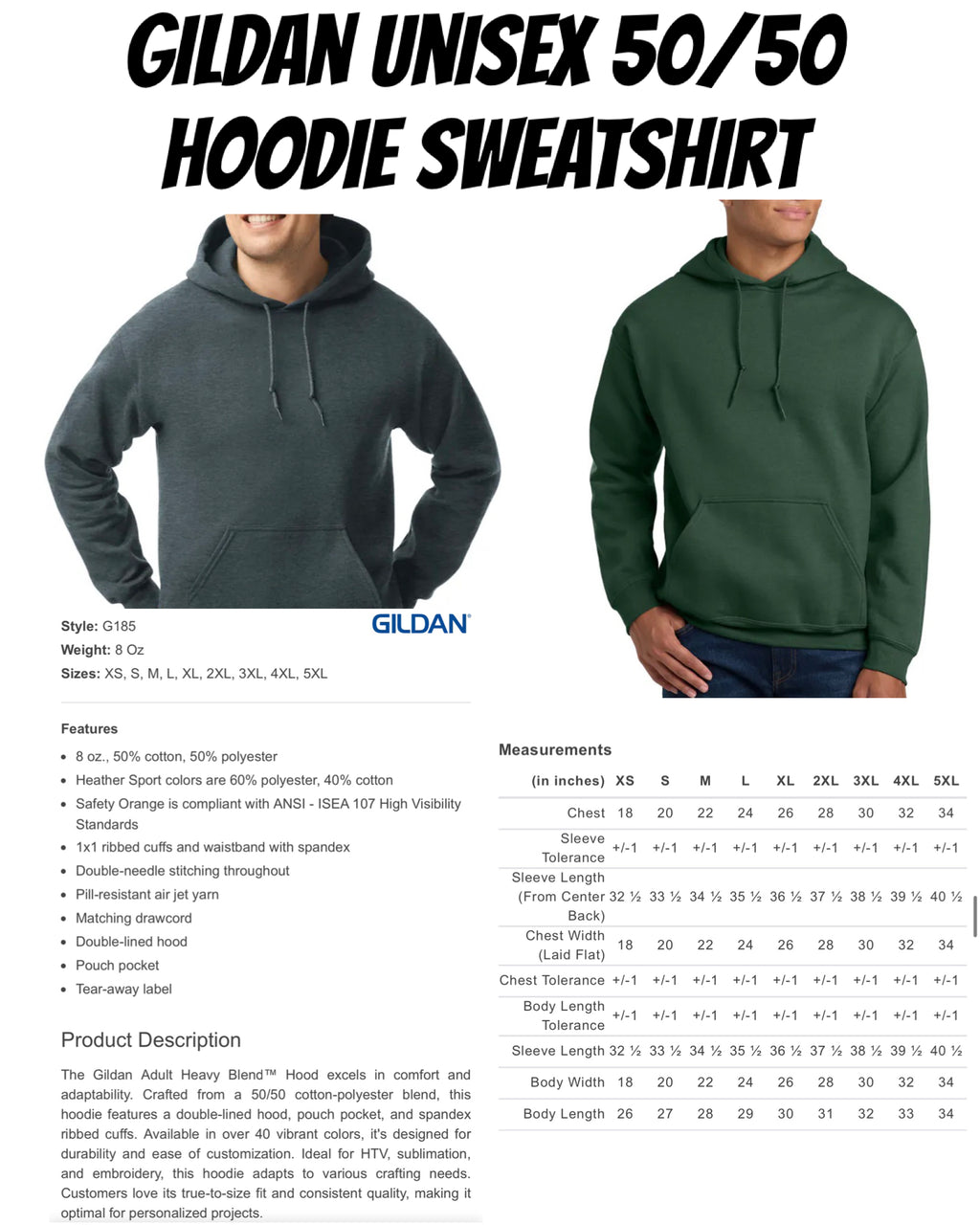 Gildan Hoodie