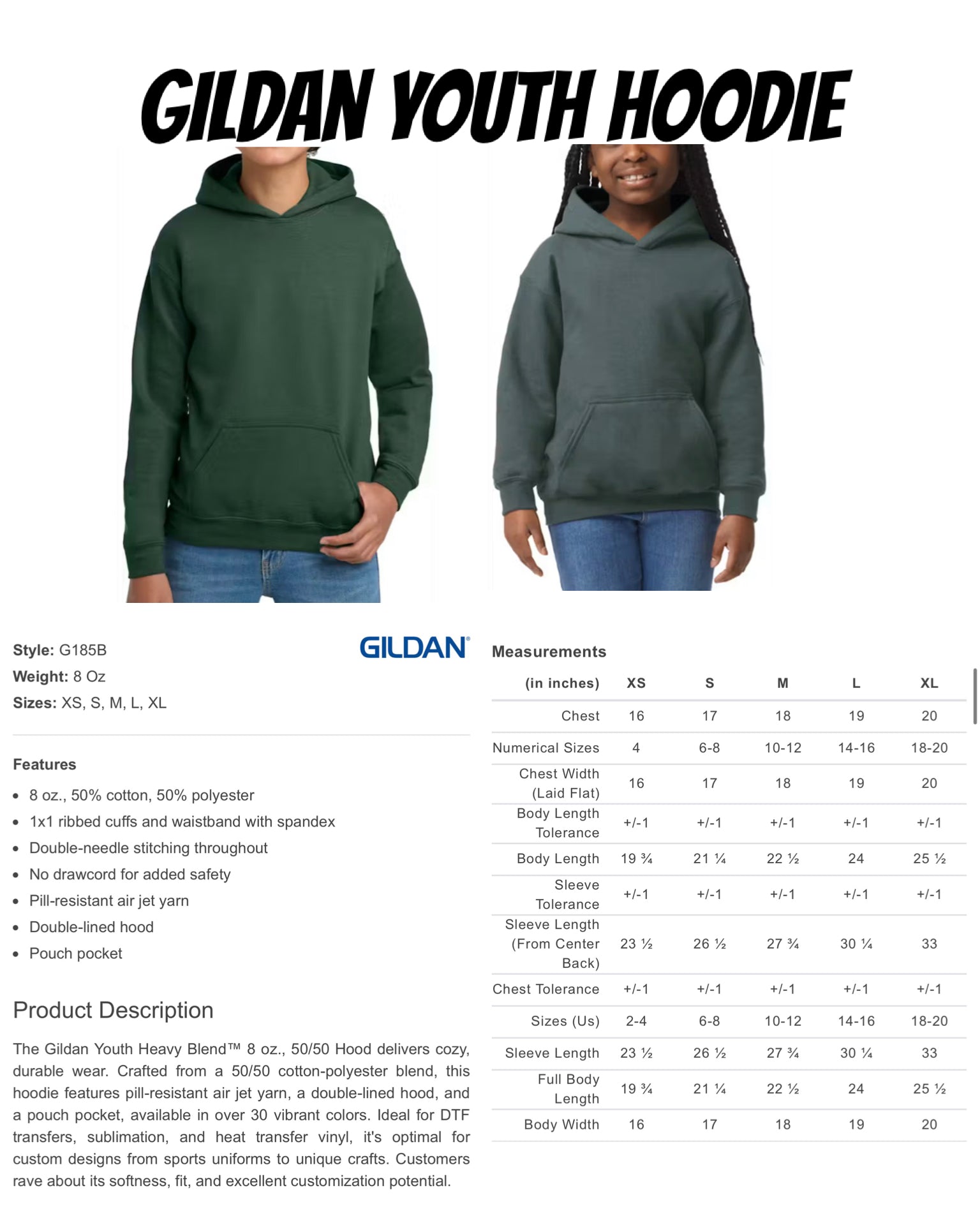 Gildan Hoodie
